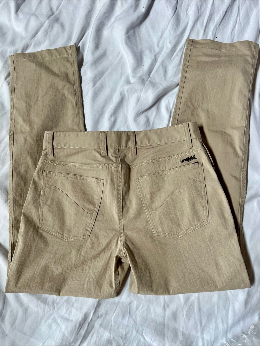 Mountain Khakis Men Rover Pants 28x30 Modern Fit Tan Khaki Hiking Travel Stretch